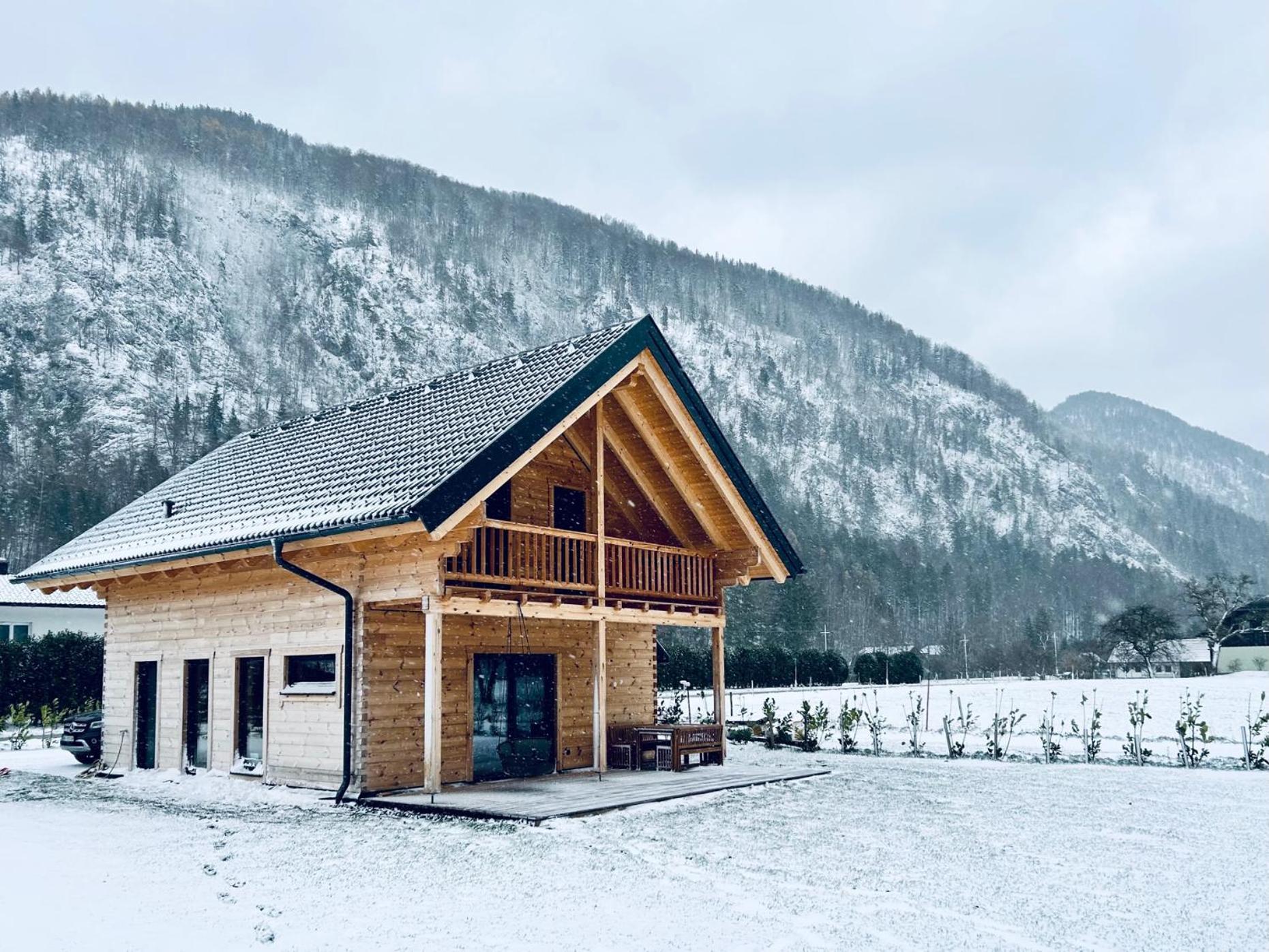 Das Gruenhaus - Dein Chalet In Grünau im Almtal Exterior foto